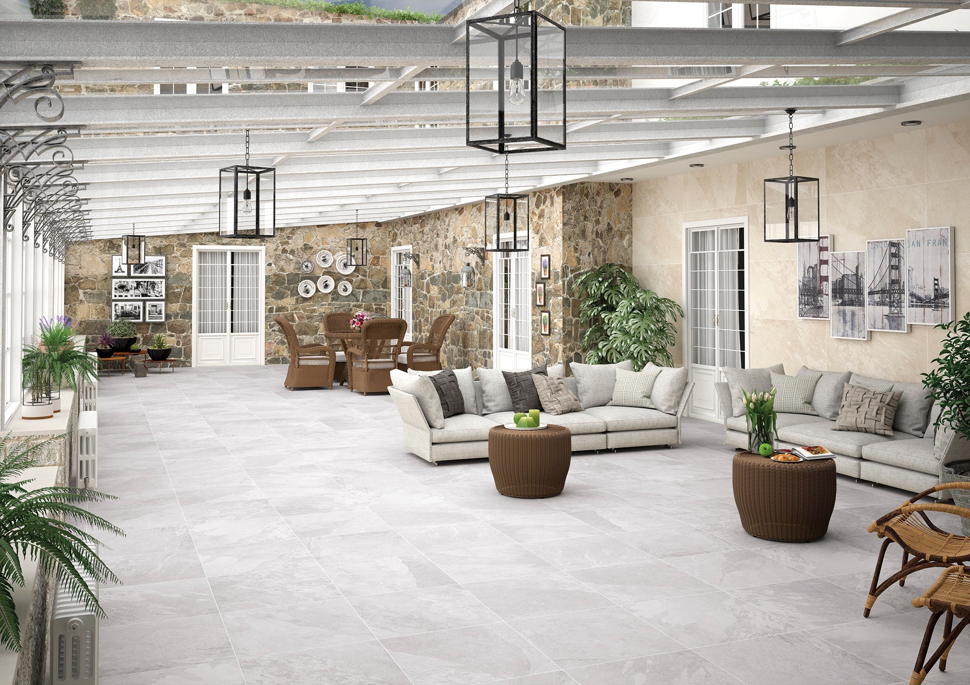 Losa Porcelanica Pizarra XL