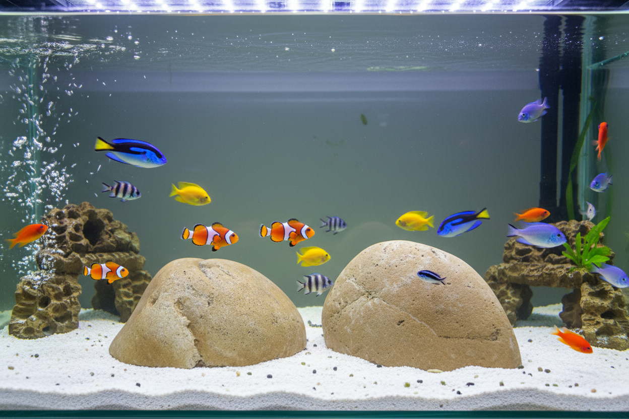 Bols décoratifs pour aquariums