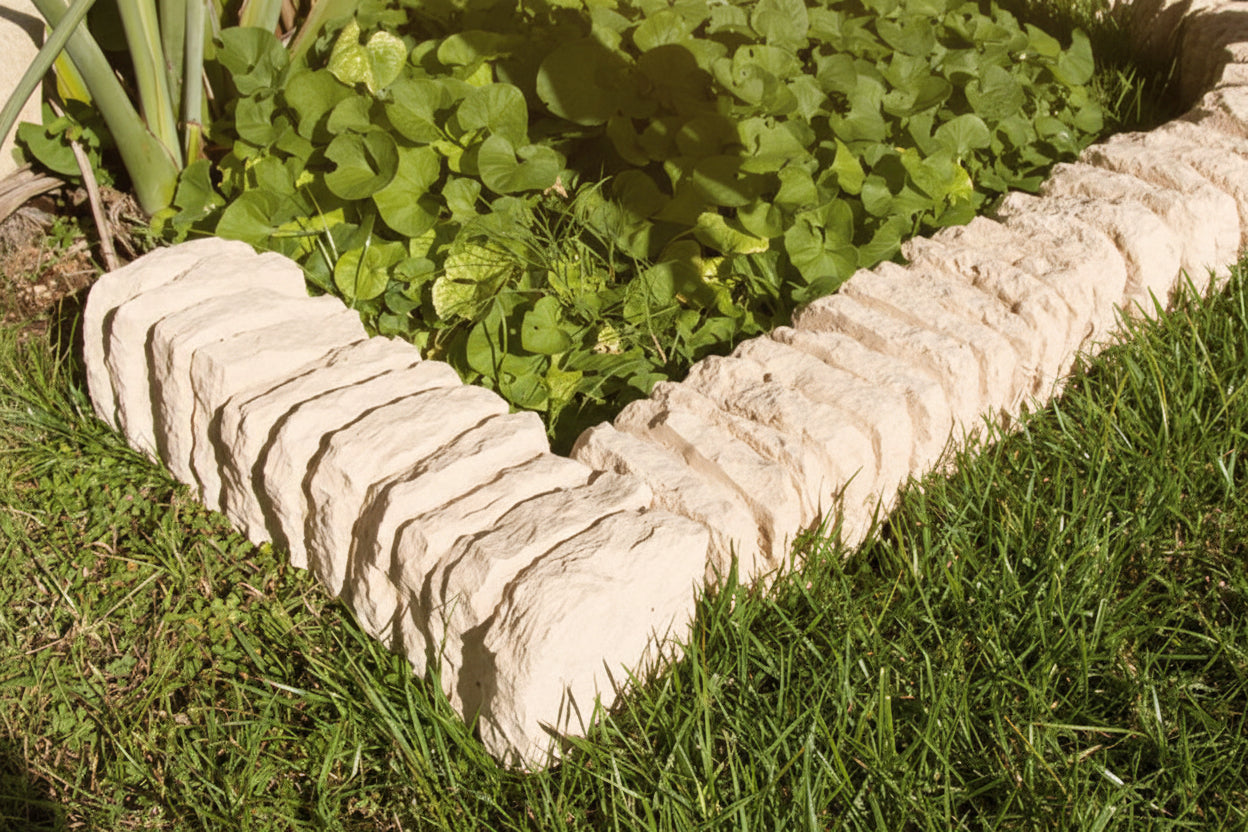 Bordillos de hormigon imitacion Piedra