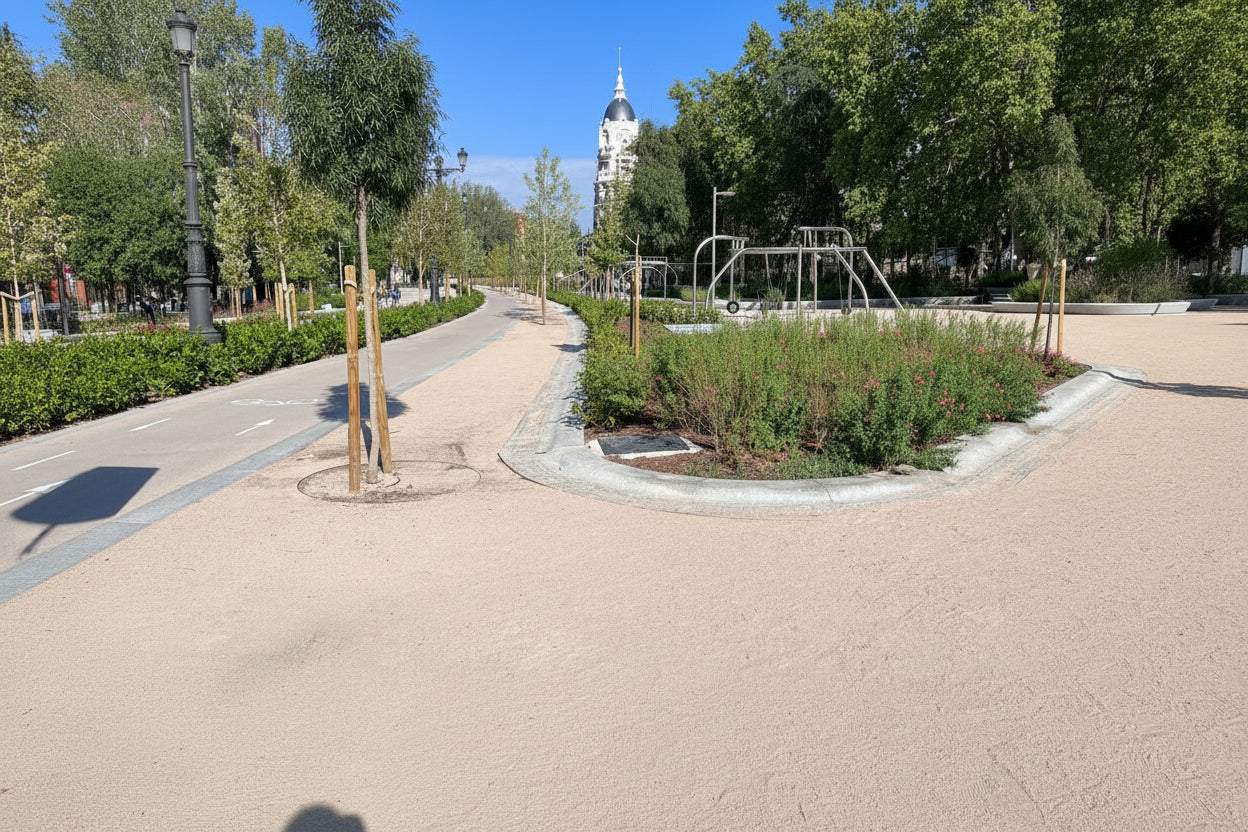Jabre, arena estabilizadora de suelos
