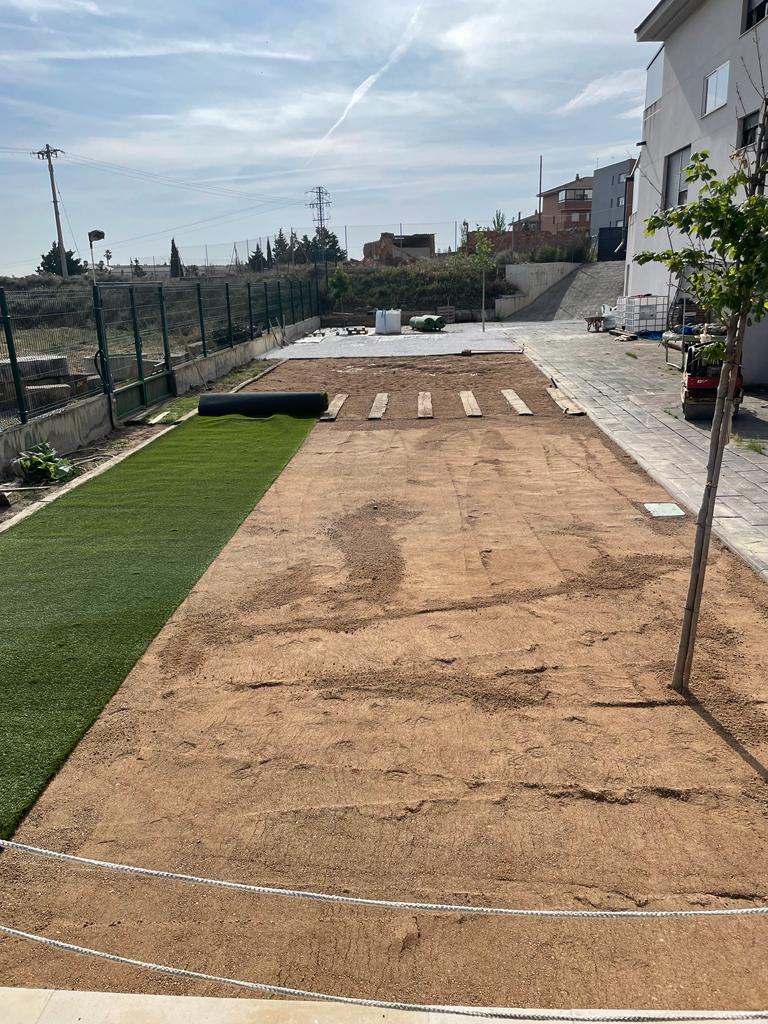 Jabre, arena estabilizadora de suelos