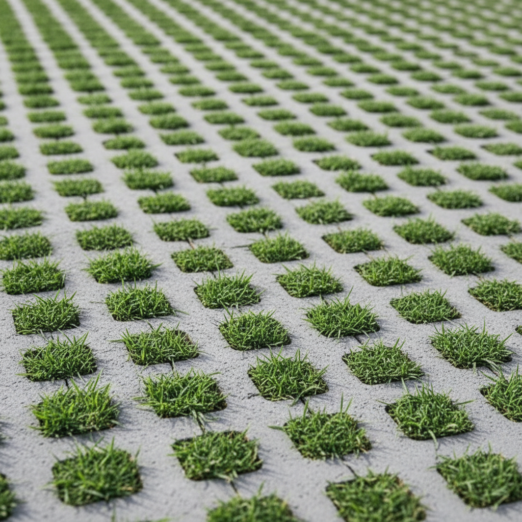 Losa Celosía Césped 50x50 cm.