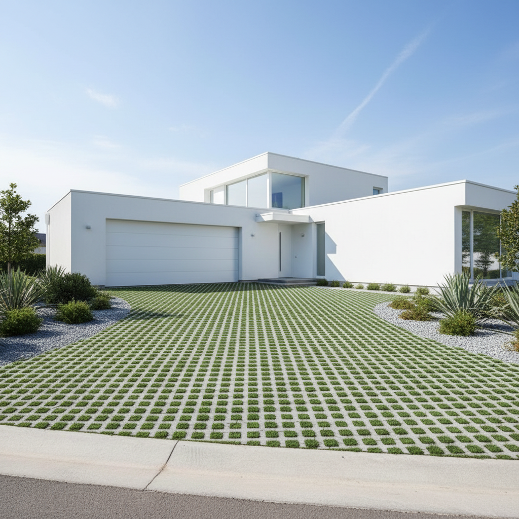 Losa Celosía Césped 50x50 cm.