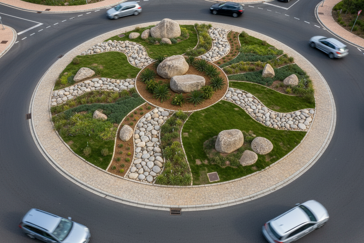 Bolo decorativo Granito Amarillo