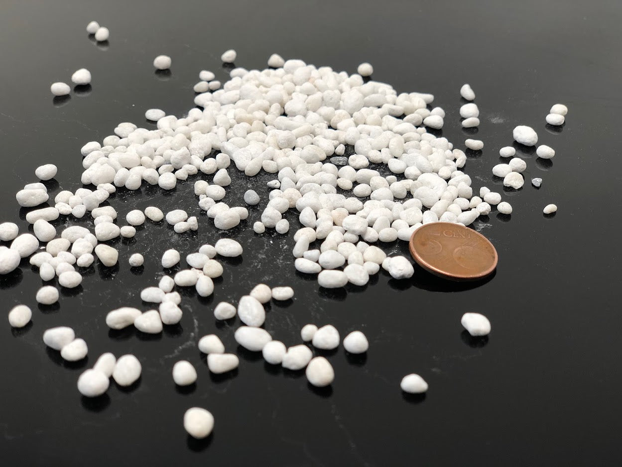 Canto rodado Blanco Resina