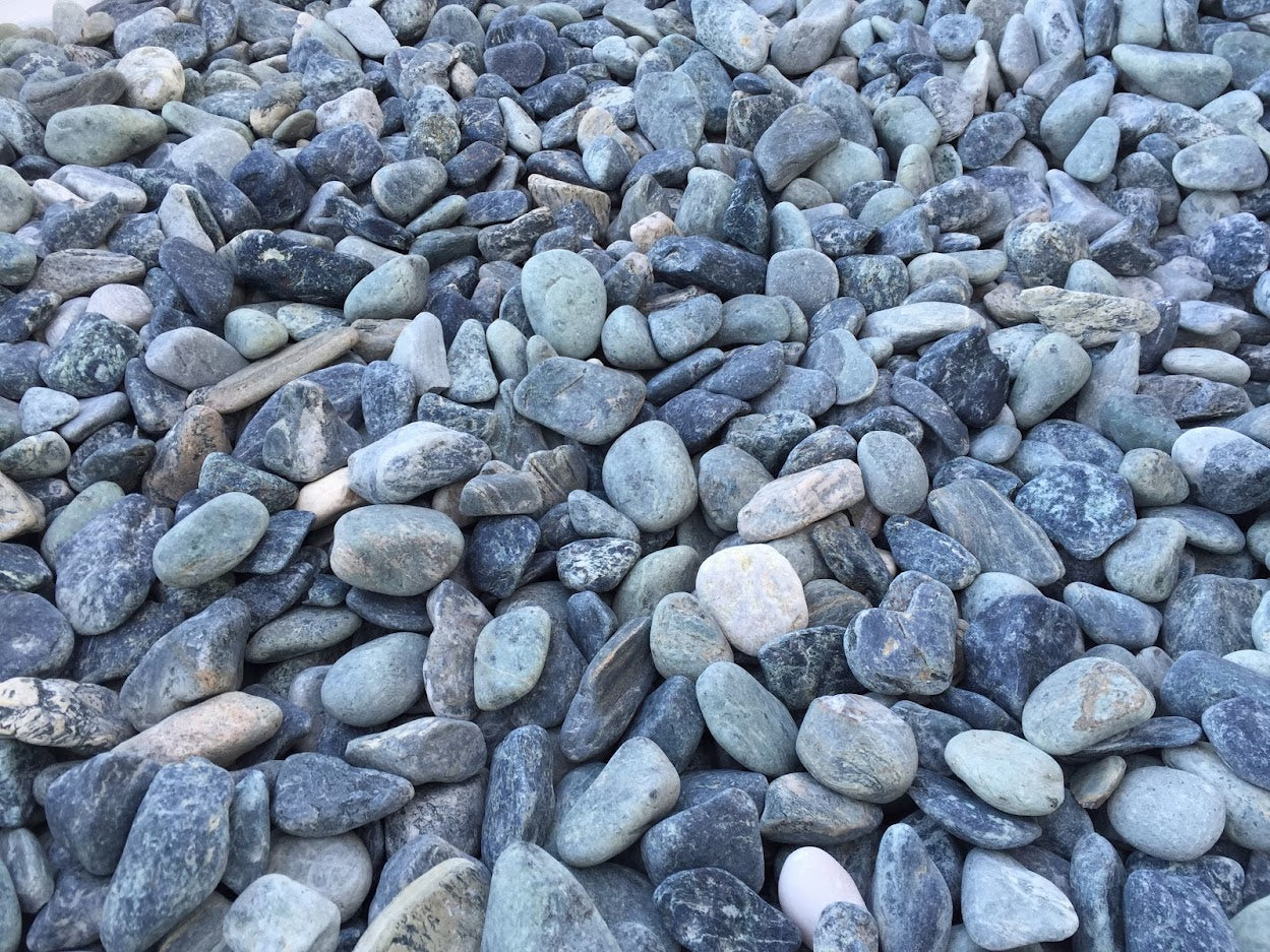 Green pebble