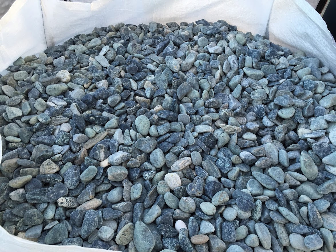 Green pebble