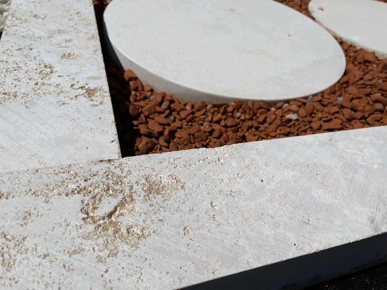 Bordure marbre Montini - 100x10x6 cm.