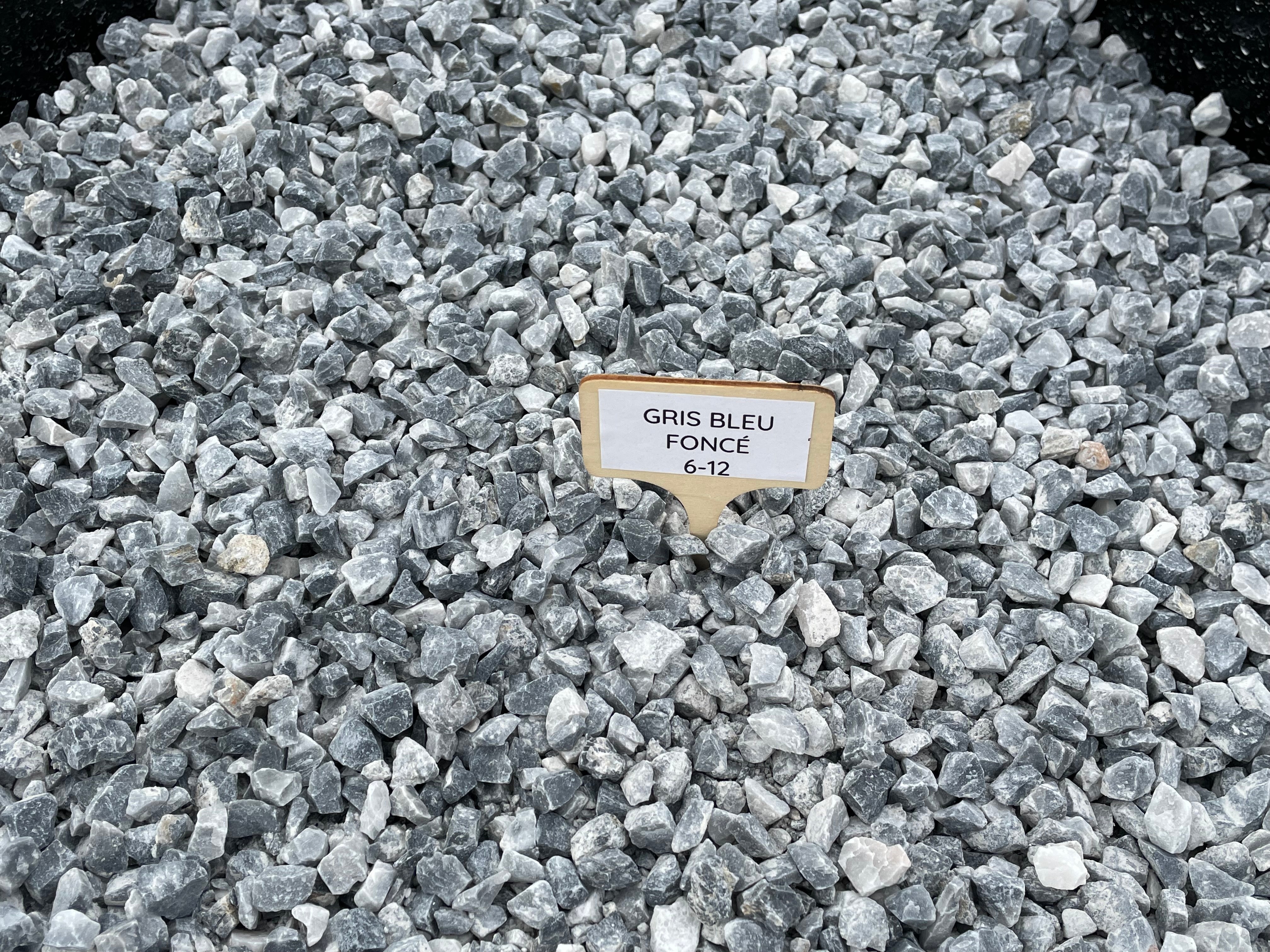 Gravier Gris Bleu foncé