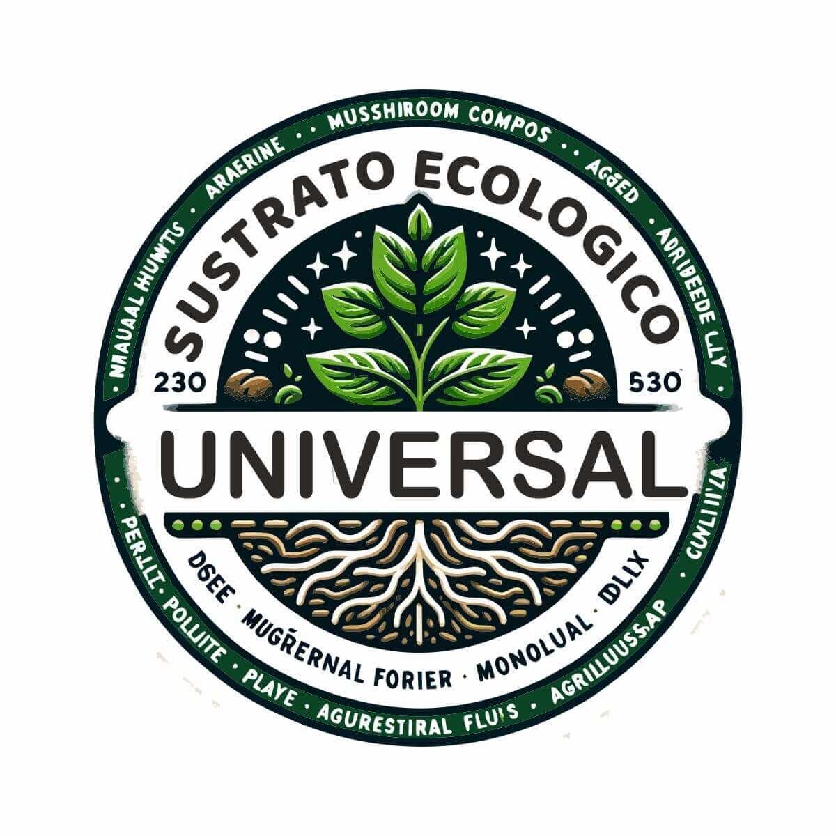 Universeller substratierter Enraizagreen