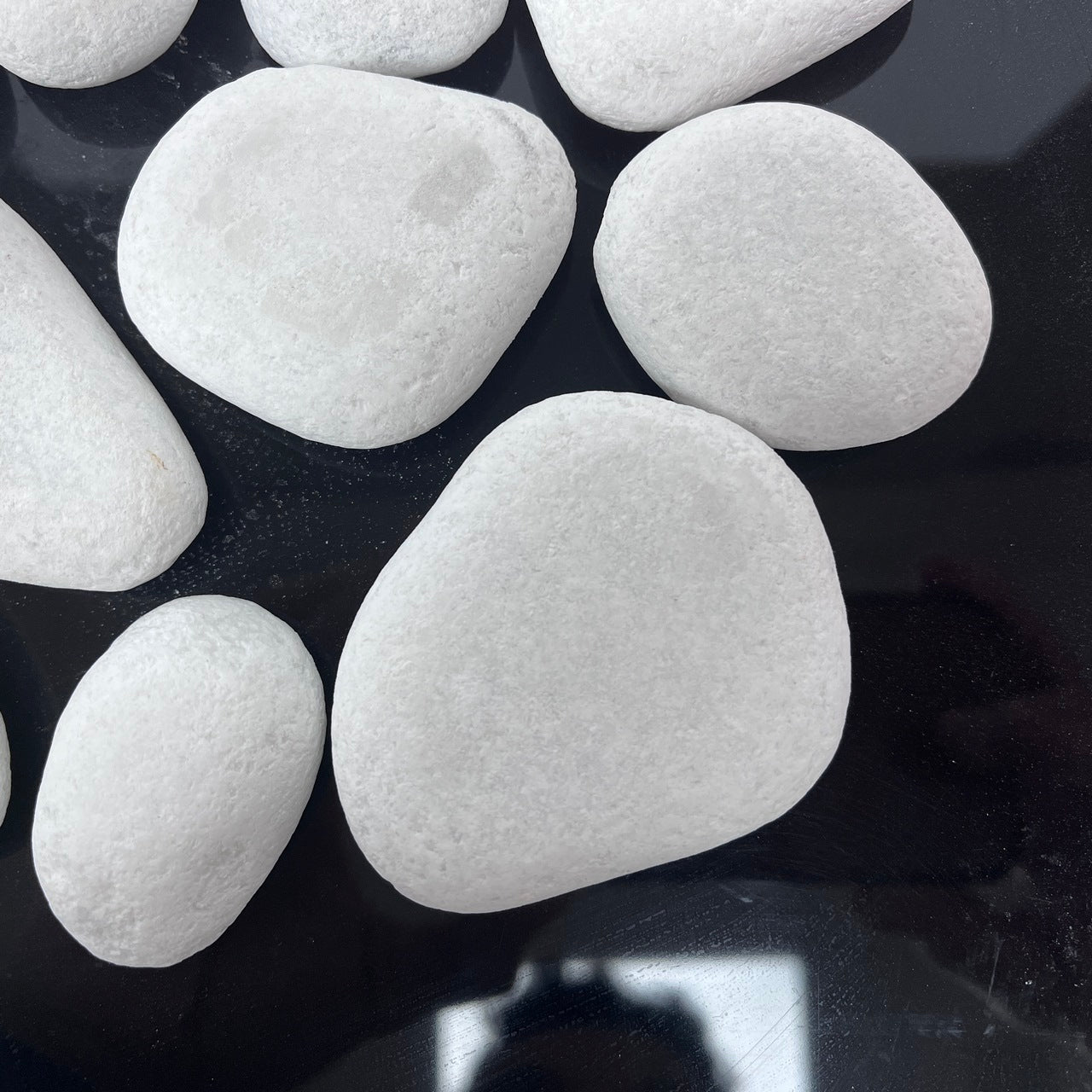 Galet Blanc plat