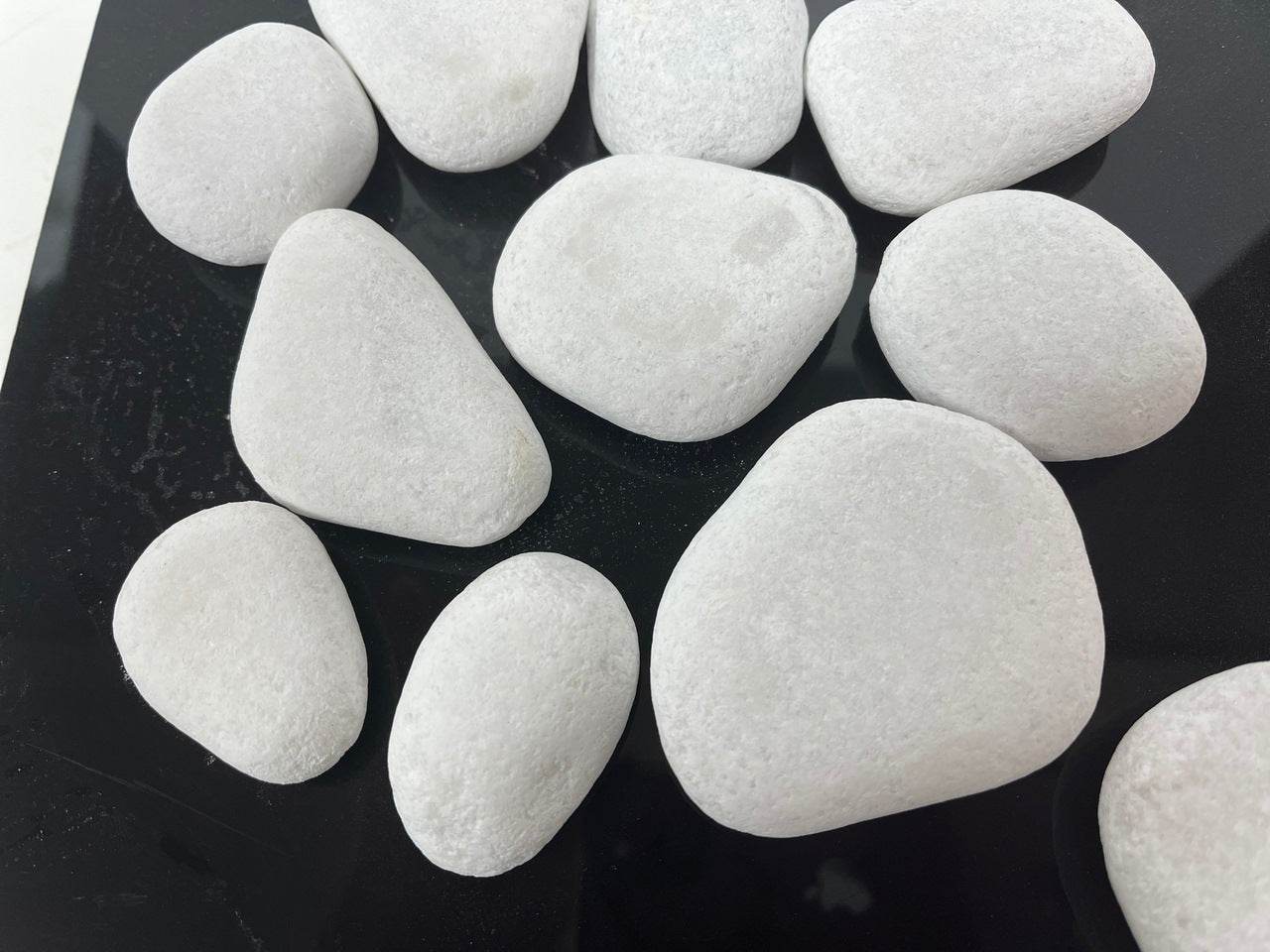 Galet Blanc plat