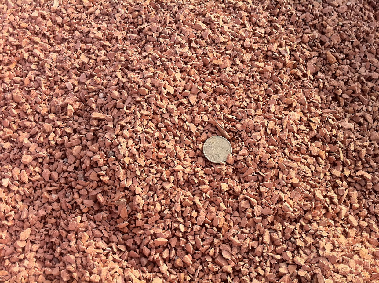 Triturado para moquetas con resina