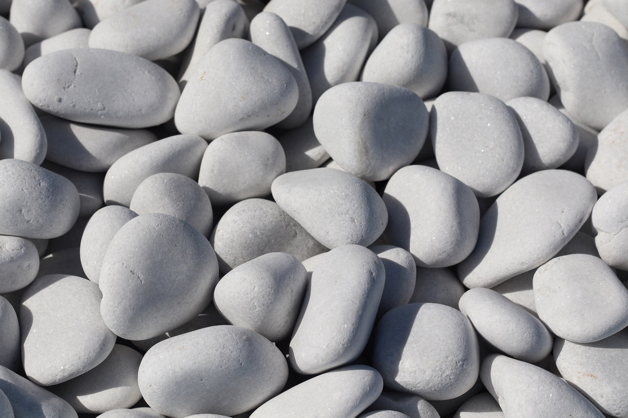 Premium Kiesel Weiß