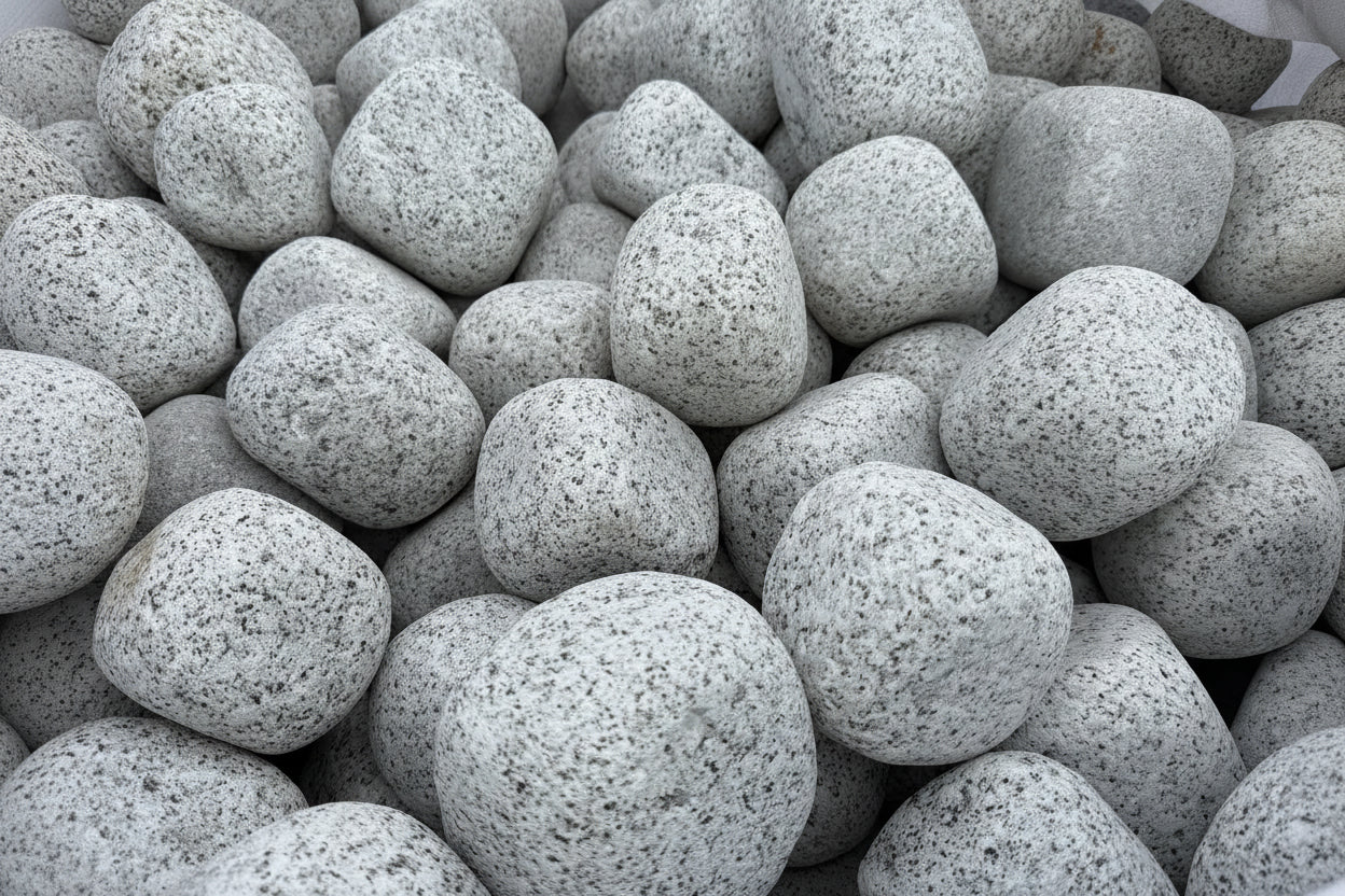 Canto rodado granito azulado