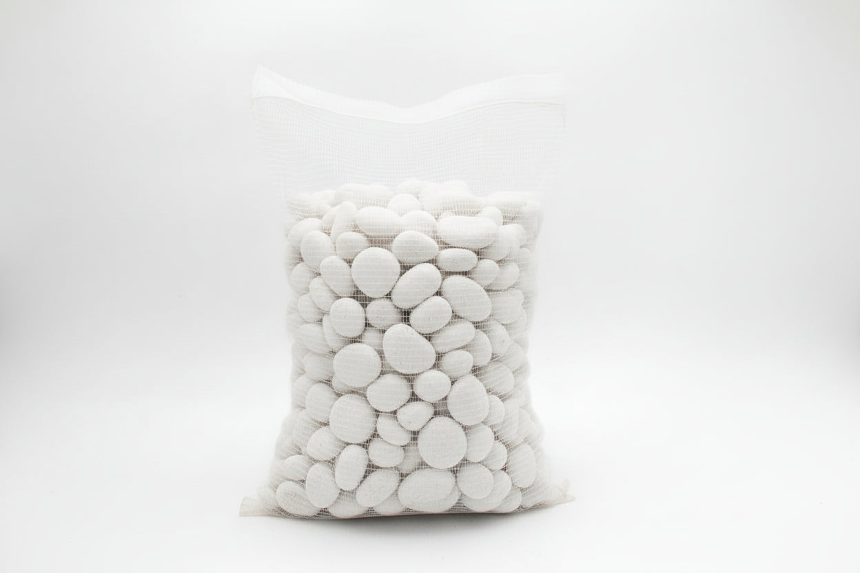 Premium Kiesel Weiß