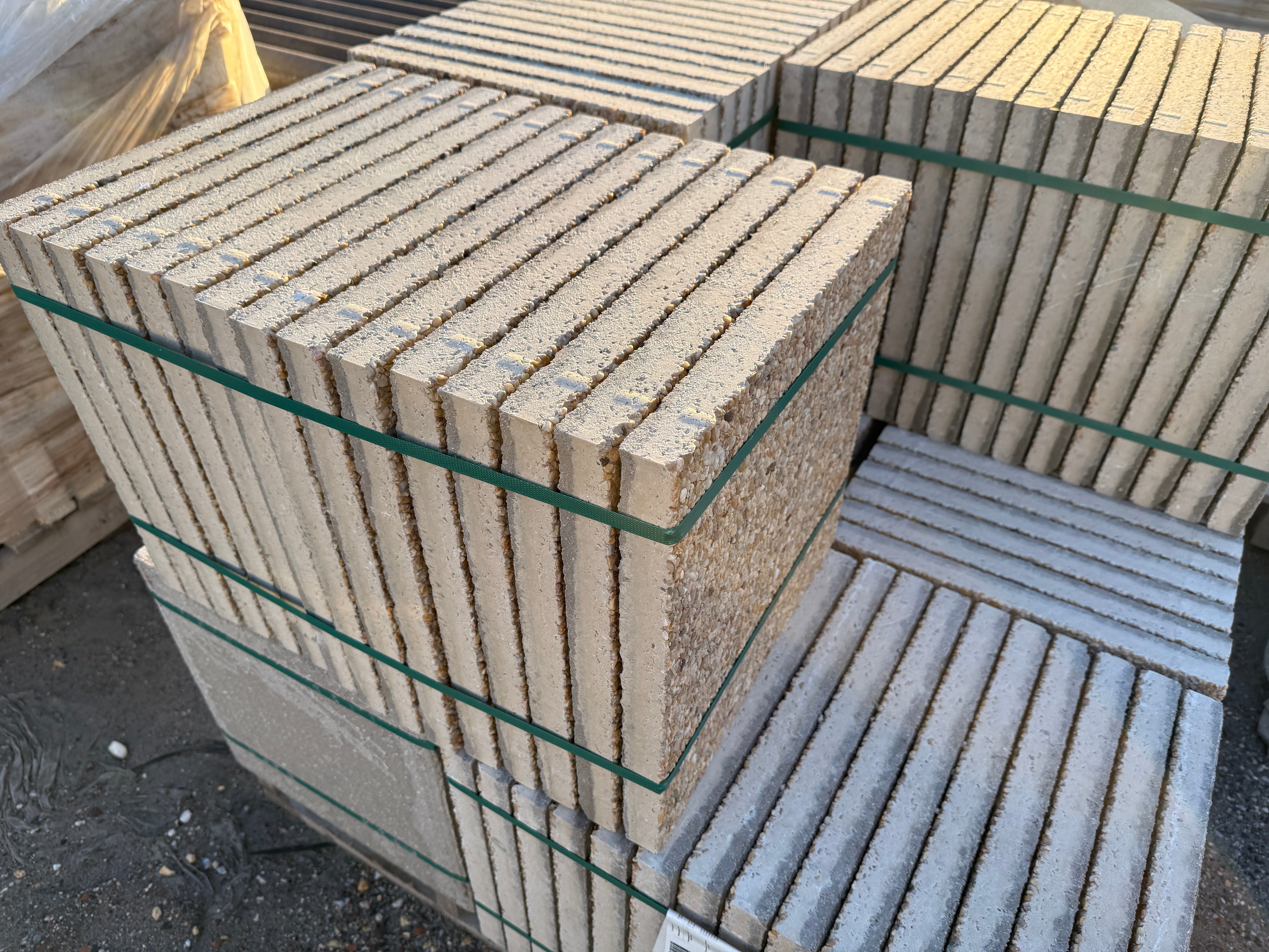 Terrazo de Grava con aristas PiedraViva