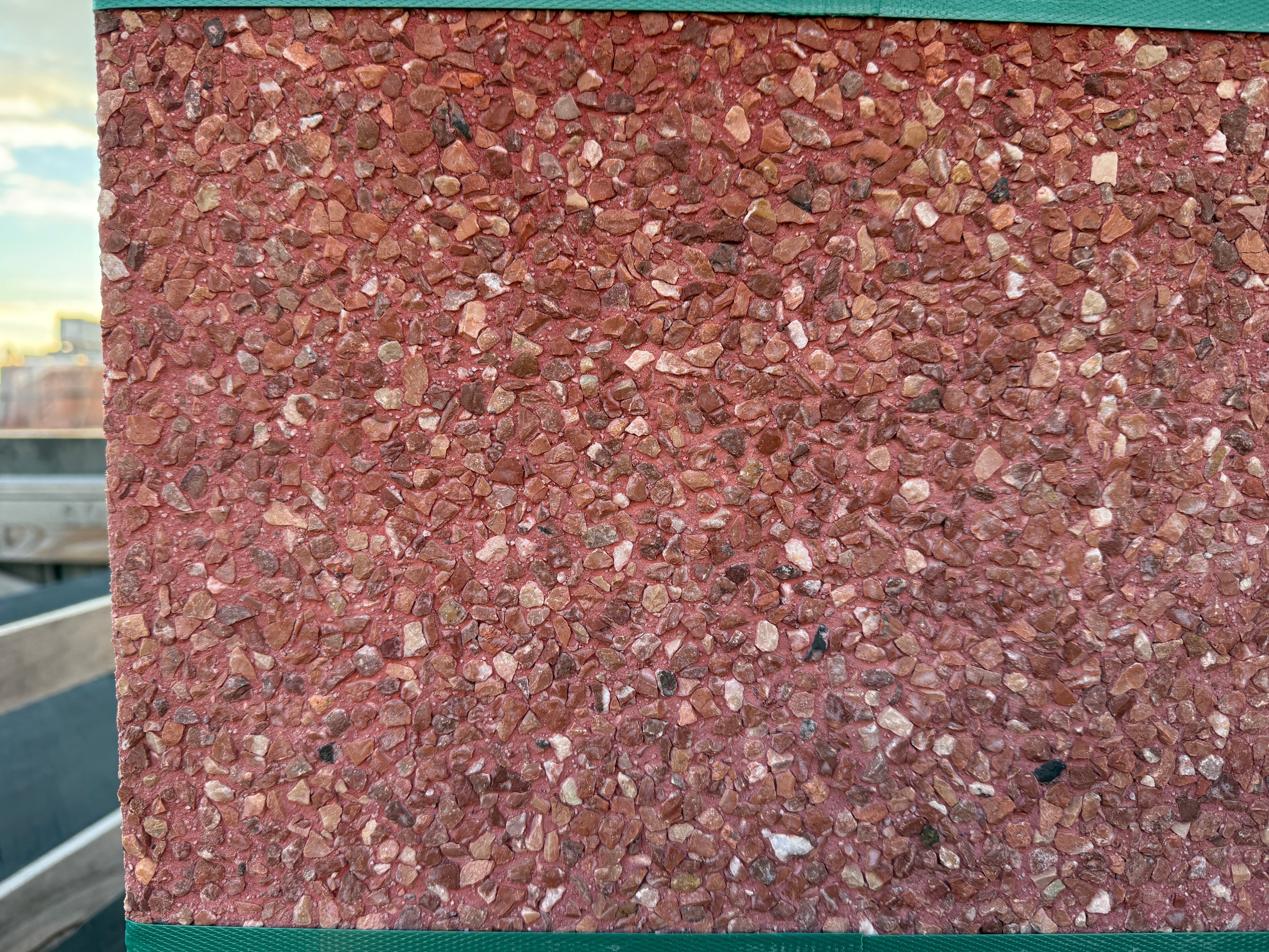 Terrazo de Grava con aristas PiedraViva