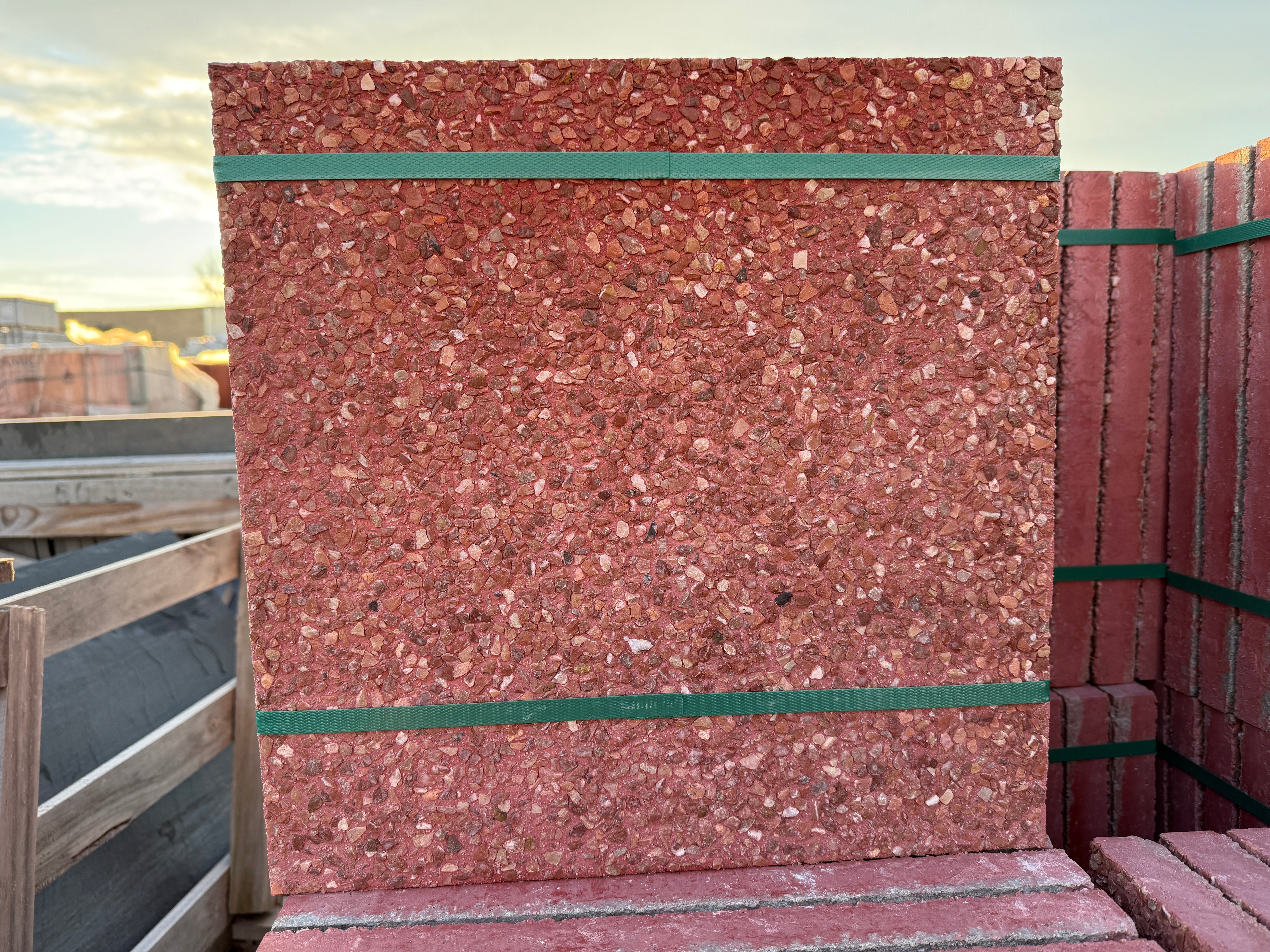 Terrazo de Grava con aristas PiedraViva