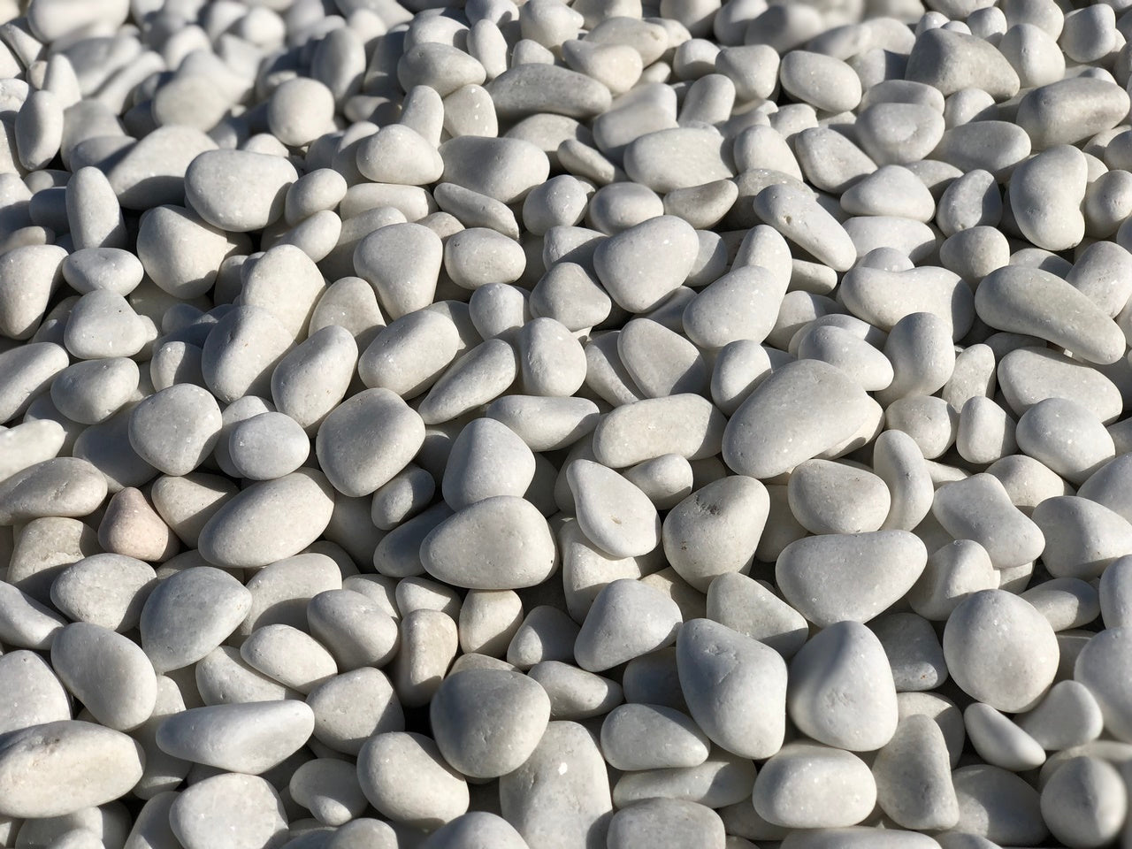 Premium Kiesel Weiß