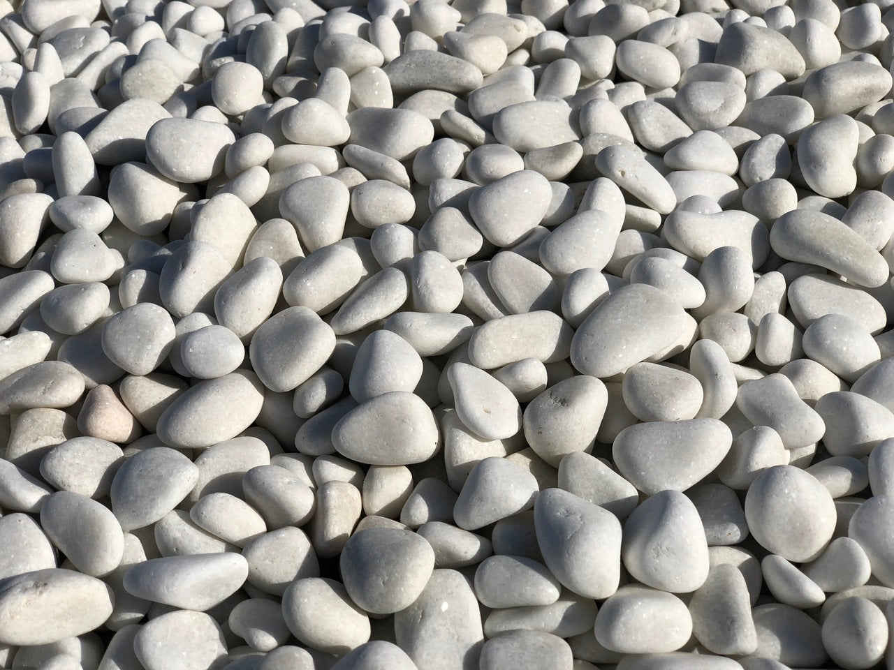 Premium Kiesel Weiß