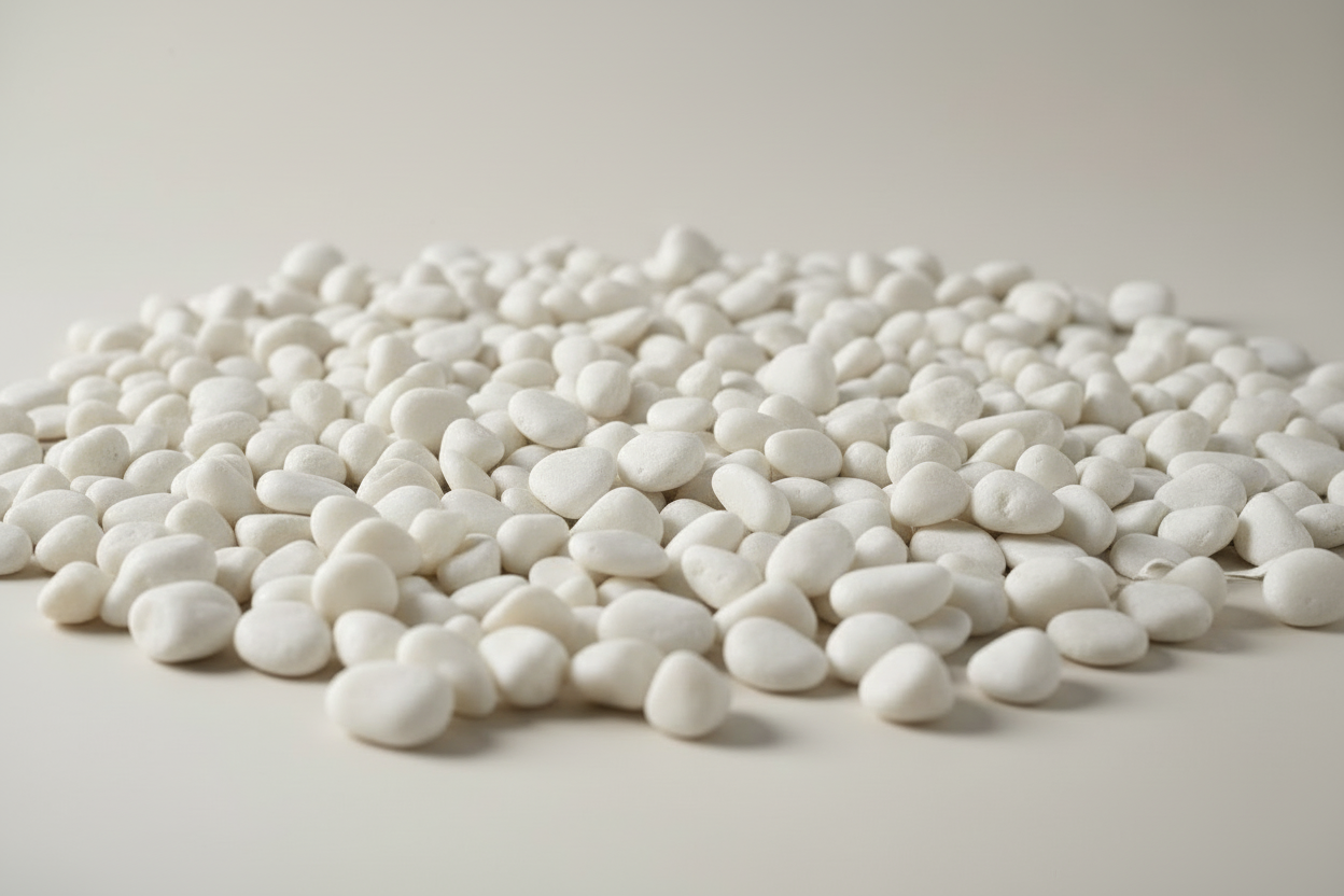 Premium Kiesel Weiß