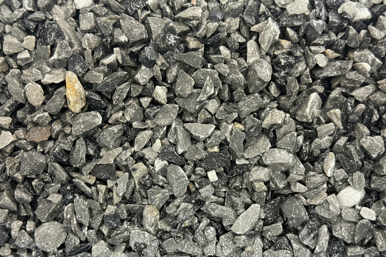 Paviment drenante de gravillas y resina profesional