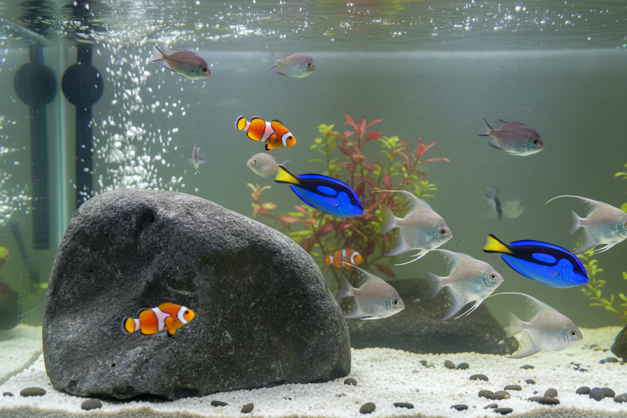 Bols décoratifs pour aquariums