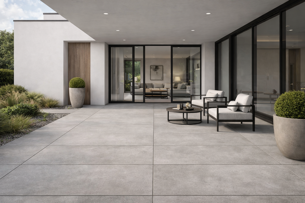 Losa porcelanica de Exterior CementoXL