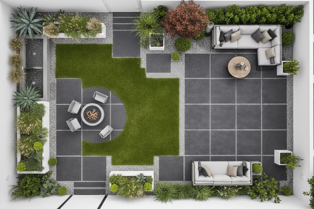 Losa porcelanica de Exterior CementoXL