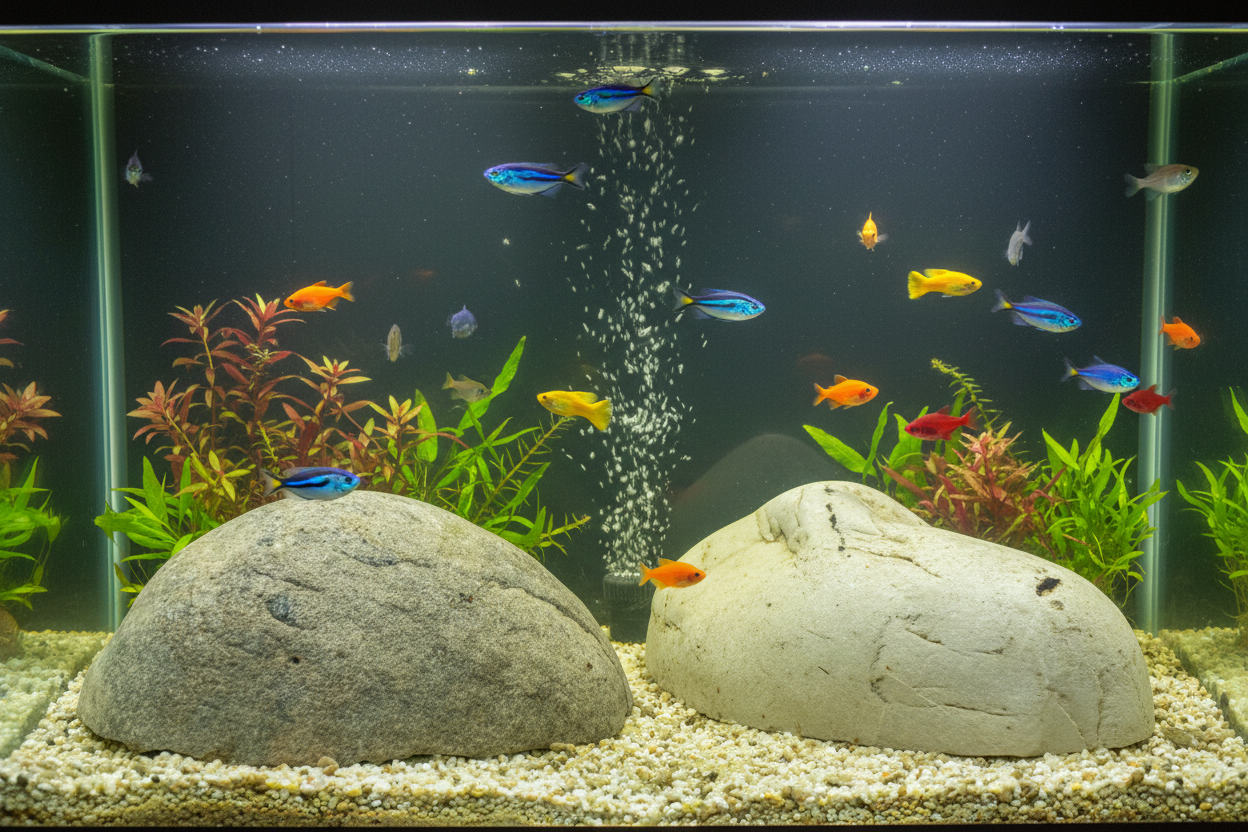 Bols décoratifs pour aquariums