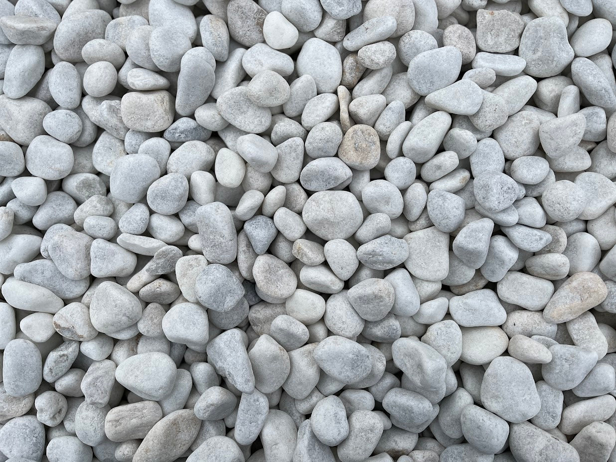 White pebble M