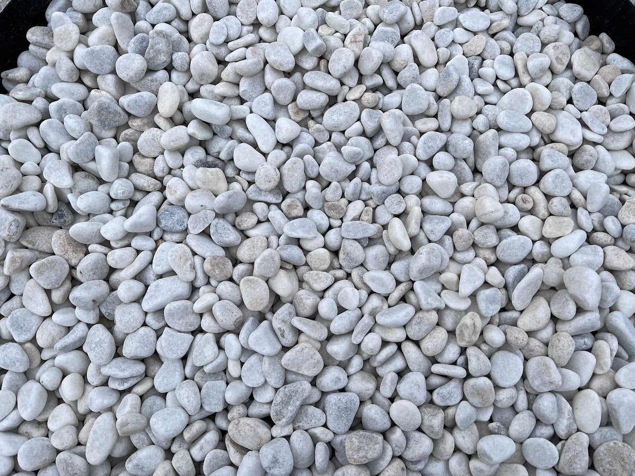 White pebble M