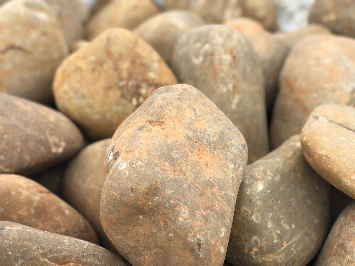 Big dorado river pebbles