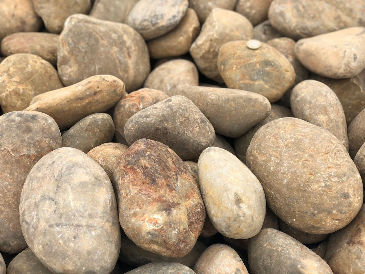 Big dorado river pebbles