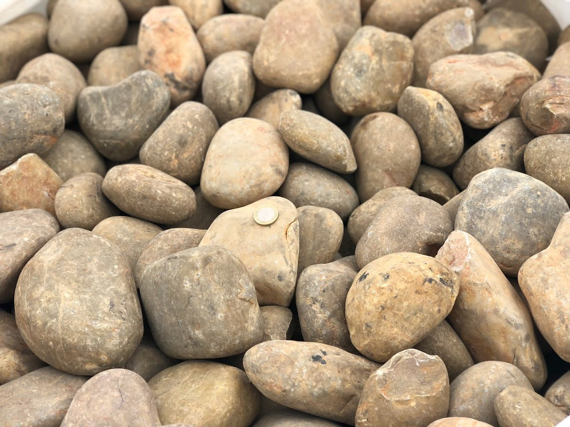 Big dorado river pebbles