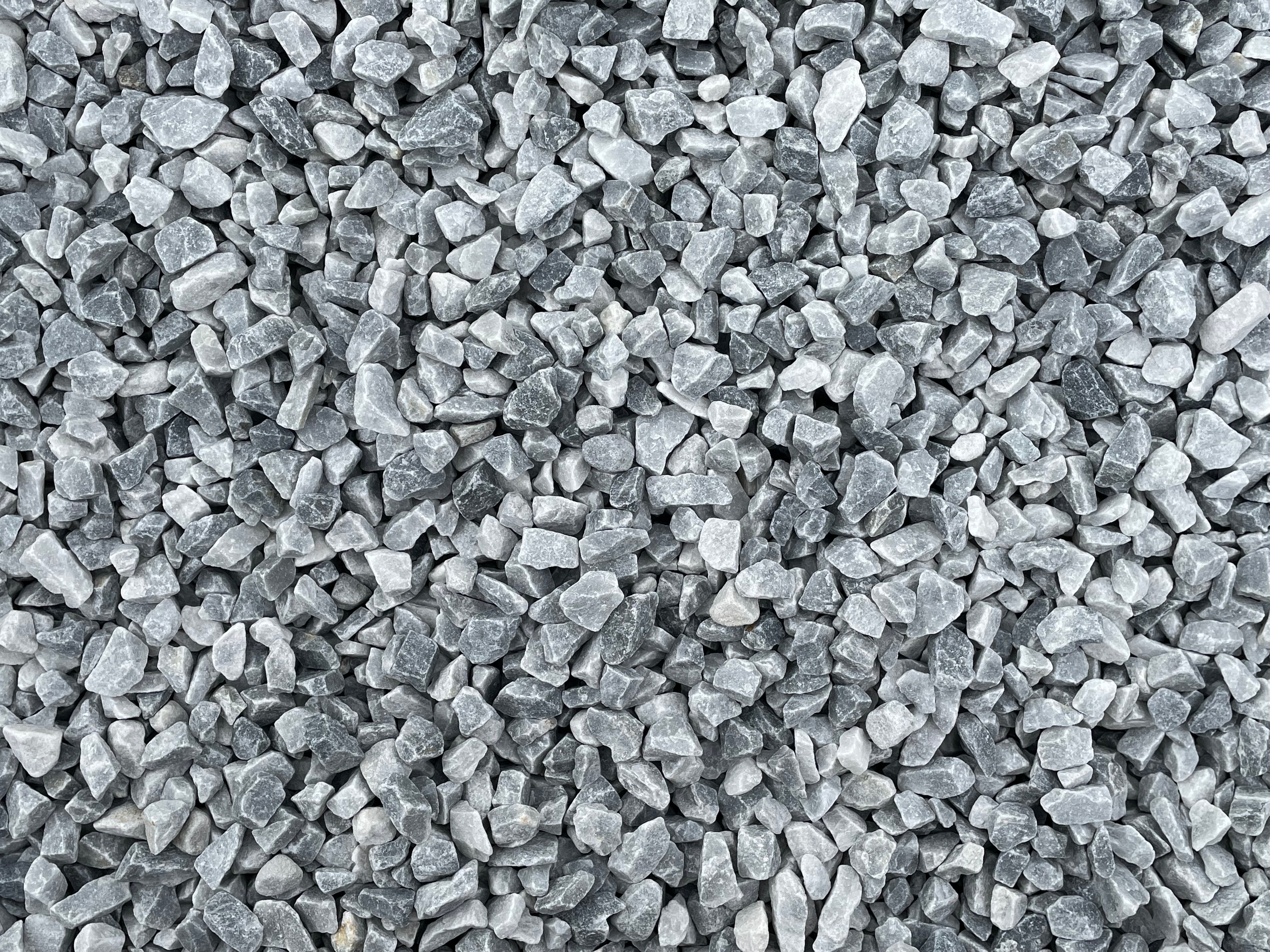 Light blue gray gravel