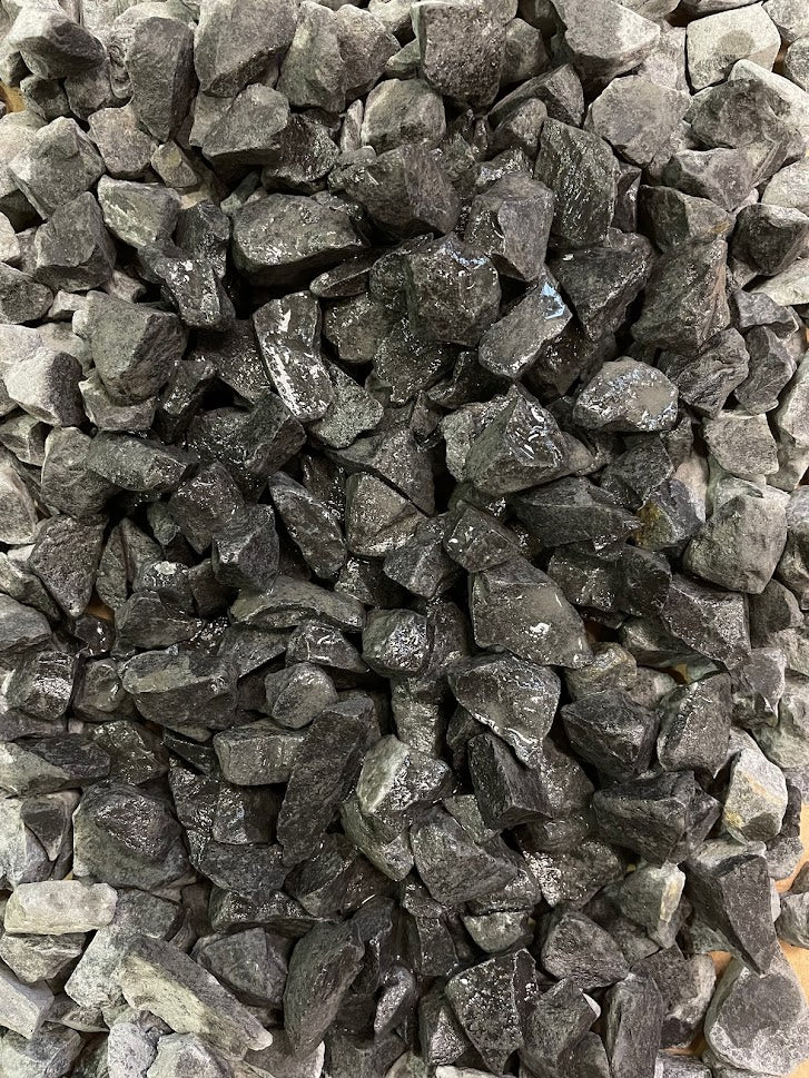 Graphite black gravel