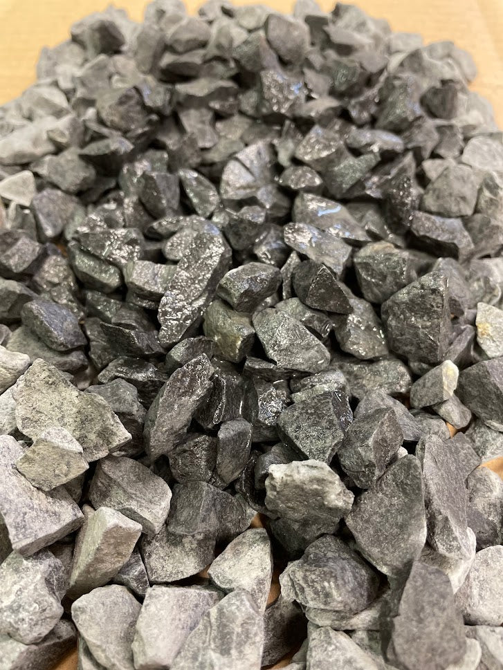 Graphite black gravel