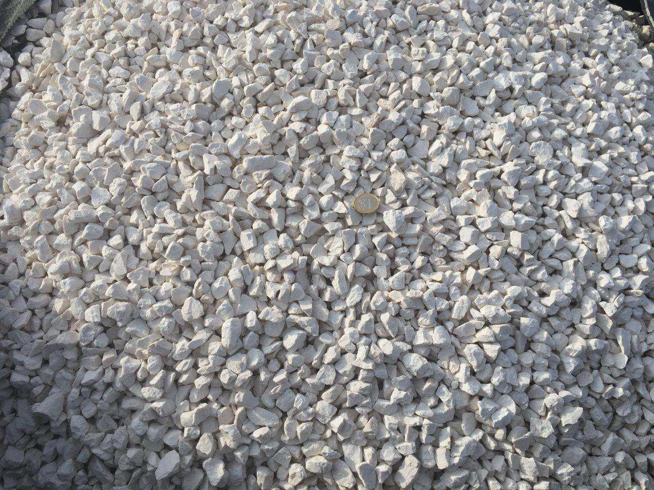 White gravel montini