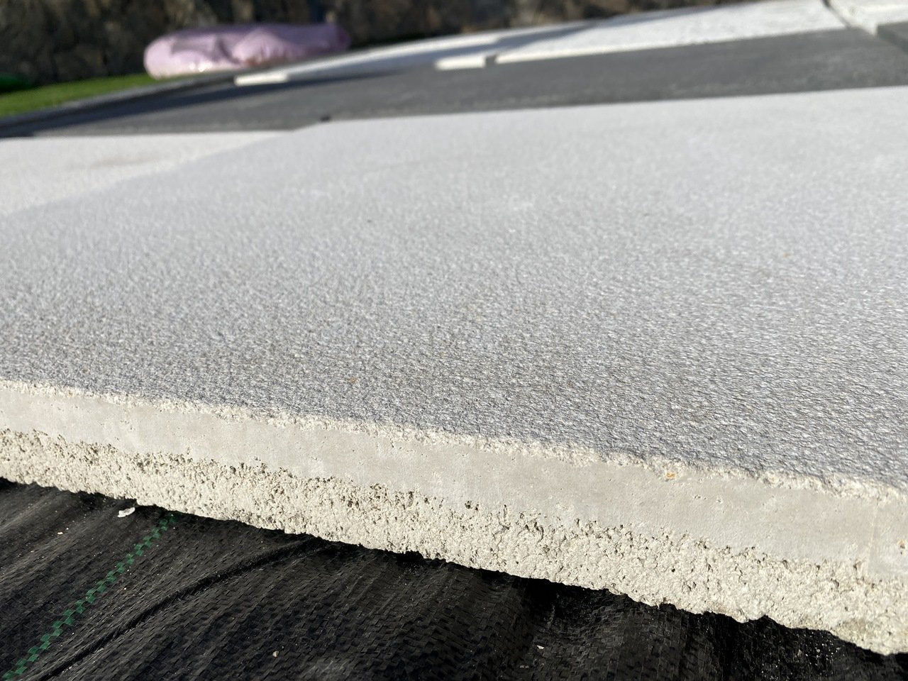 Concrete slab - 75x75x5 cm.