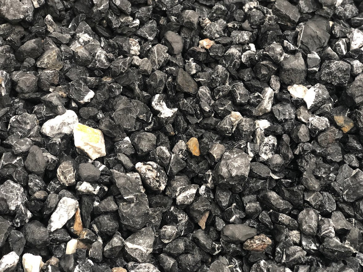 Electric black gravel