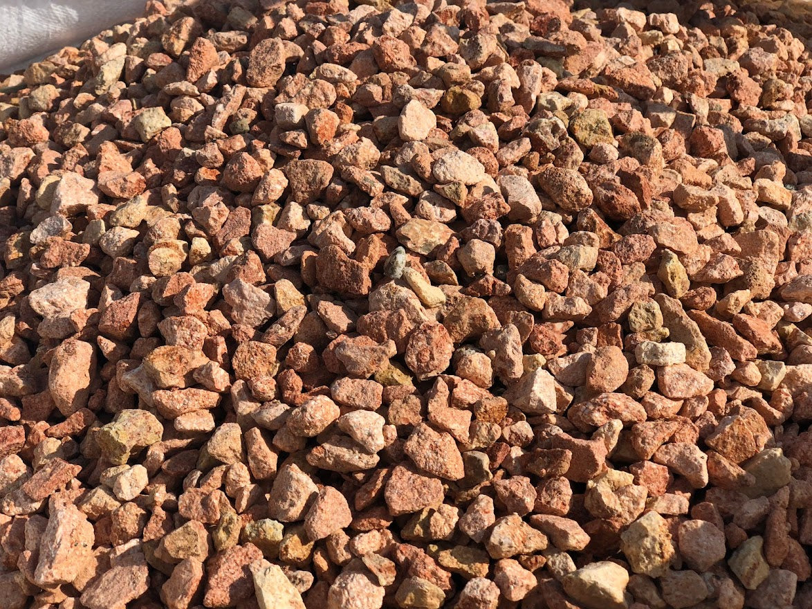 Toulouse pink gravel