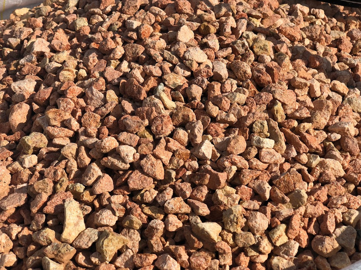 Toulouse pink gravel