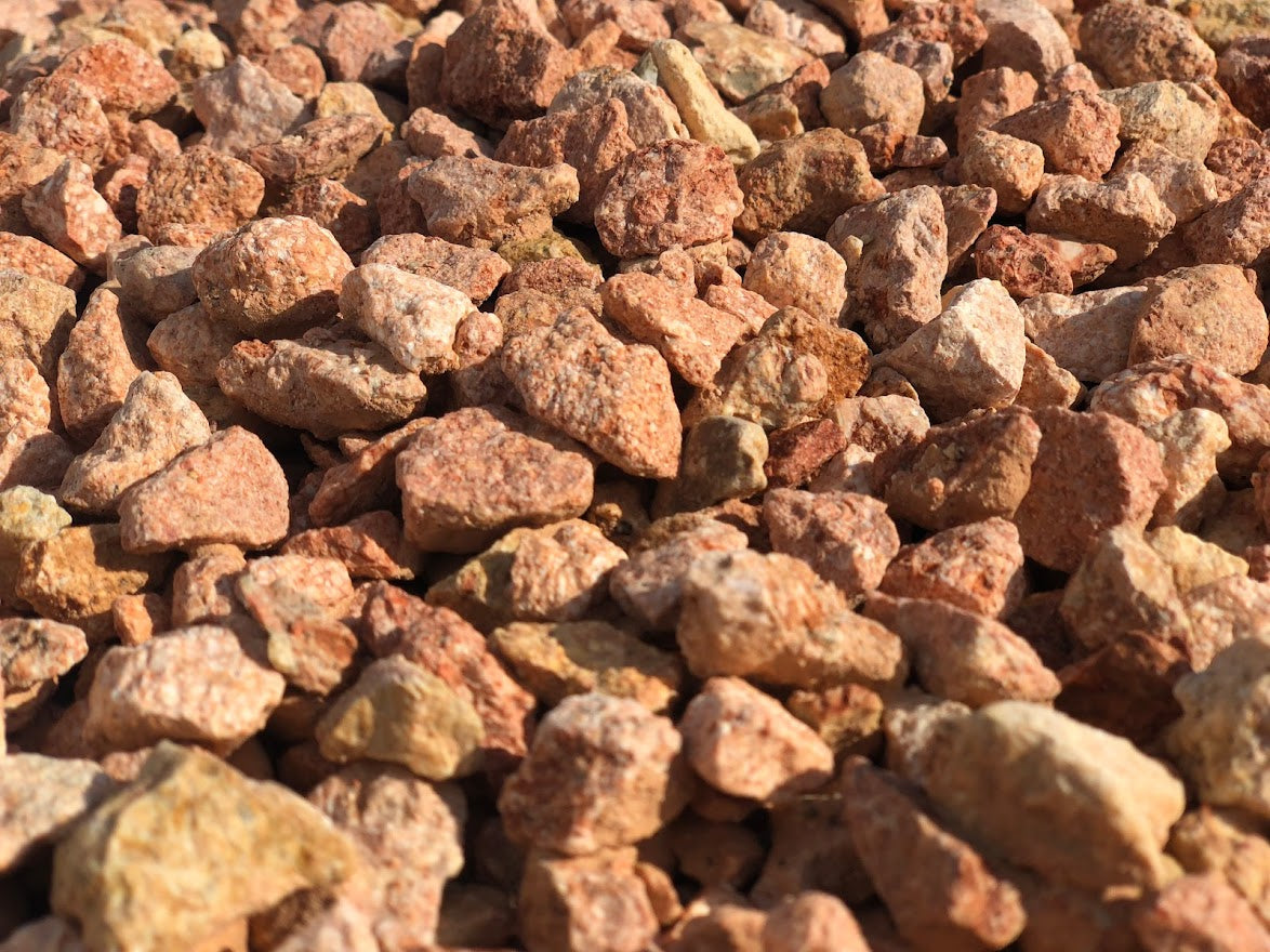 Toulouse pink gravel